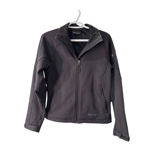 Marmot Gravity Softshell Women's Jacket in Black, Size Medium, Pre-Owned - Picture 1 of 13